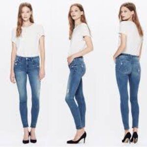 MOTHER The Looker Graffiti Girl Size 27